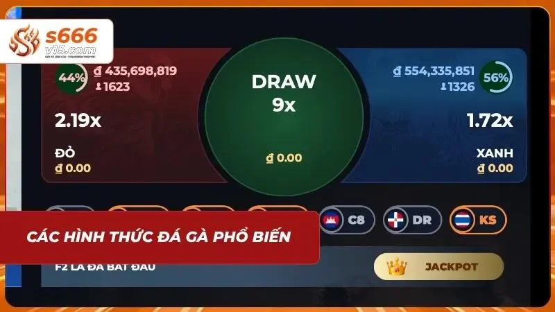 Sự đa dạng trong hình thức đấu giúp bet thủ dễ dàng tìm kiếm kèo tủ